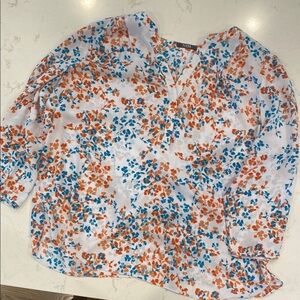 Floral Print Women's Top